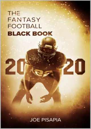 read pdf The Fantasy Football Black Book 2020 (The Fantasy Black Book 16)