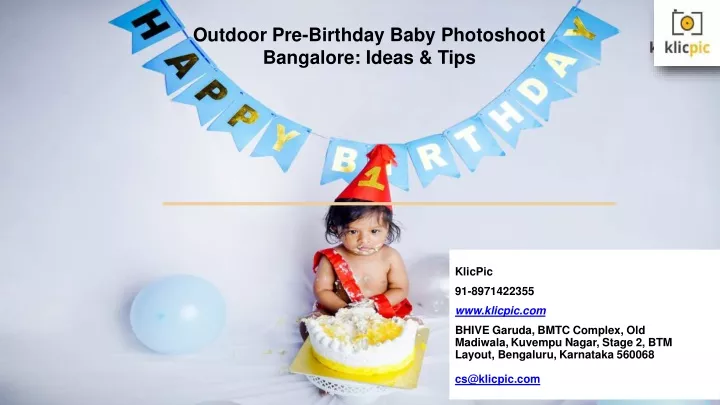 outdoor pre birthday baby photoshoot bangalore