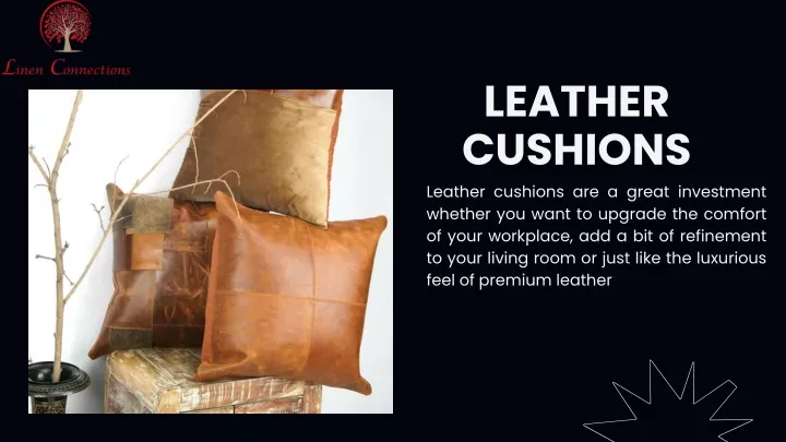 leather cushions leather cushions are a great