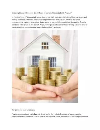 unlocking financial freedom get all types