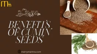 benefits of cumin seeds