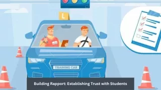 building rapport establishing trust with students