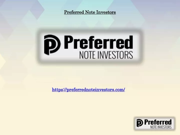 preferred note investors