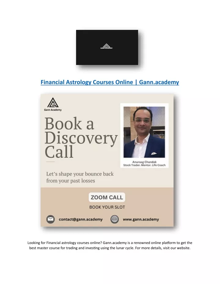 PPT Financial Astrology Courses Online Gann academy PowerPoint PPT Financial Astrology Courses Online Gann academy PowerPoint