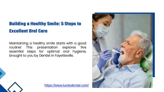 Brush Up on Oral Hygiene! 5 Steps to a Healthy Smile