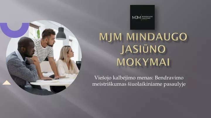 mjm mindaugo jasi no mokymai