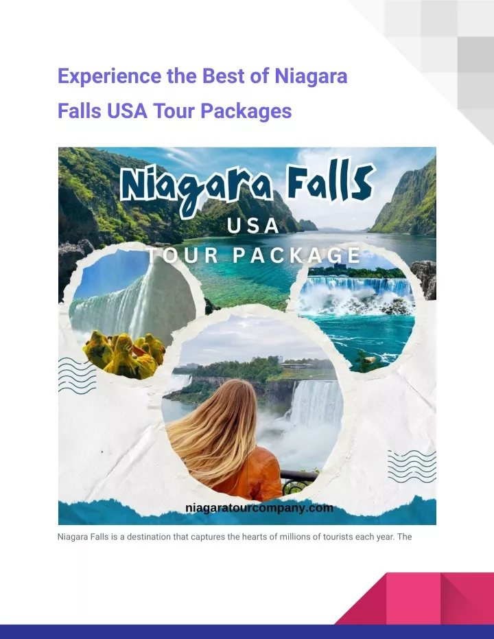 experience the best of niagara