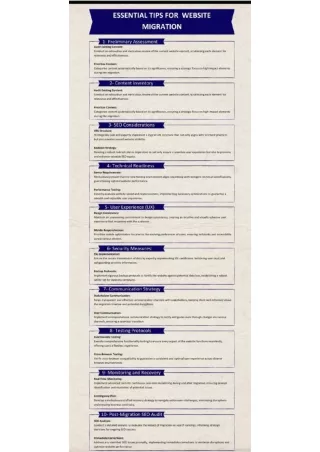 A Comprehensive Guide to Website Migration Best Practices