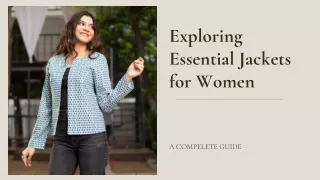 Exploring Essential Jackets for Women