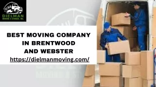 Trust the Best Moving Company in Brentwood  for a Hassle-Free Experience
