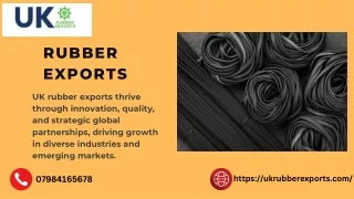 RUBBER EXPORTS