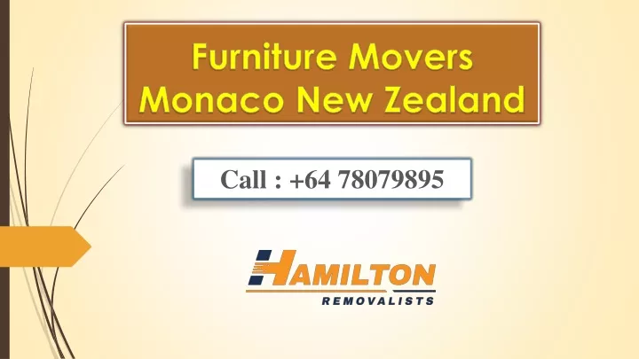 furniture movers monaco new zealand