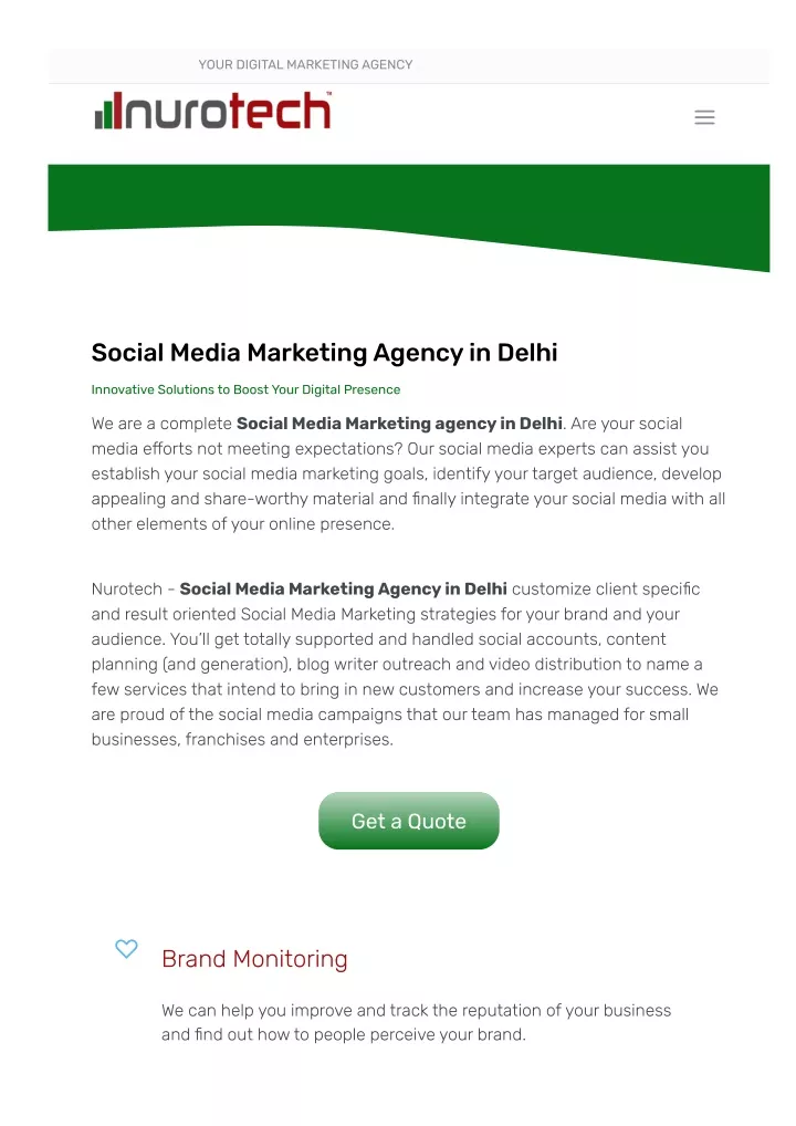 your digital marketing agency