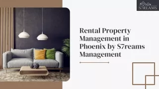 Rental Property Management in Phoenix by S7reams Management