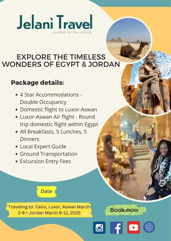 explore the timeless wonders of egypt jordan