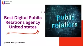 Best Digital Public Relations agency United states