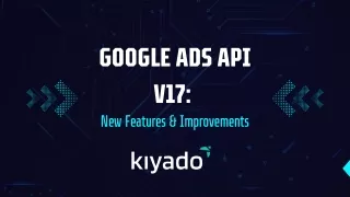 google ads api v17 new features improvements
