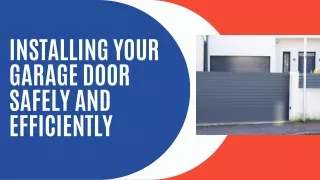 Secure and Stylish Garage Door Services