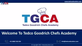 Baking Courses Online-Tedco Goodrich Chefs Academy