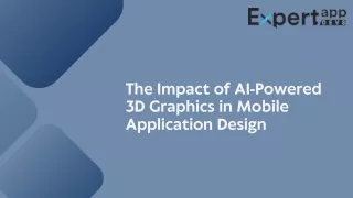 The Impact of AI-Powered 3D Graphics in Mobile Application Design