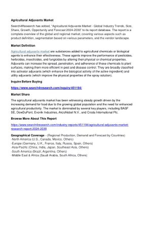 Agricultural Adjuvants Market (3 files merged)