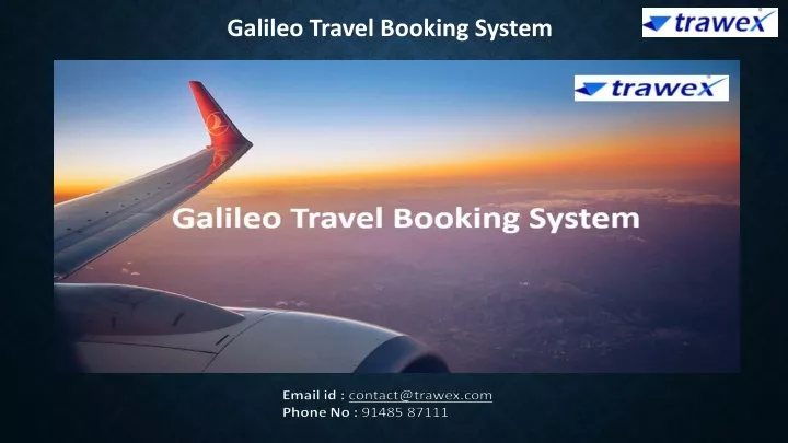 galileo travel booking system