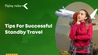 Tips For Successful Standby Travel