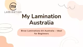 Brow Laminations kit Australia – Ideal for Beginners