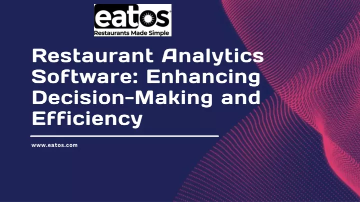 restaurant analytics software enhancing decision