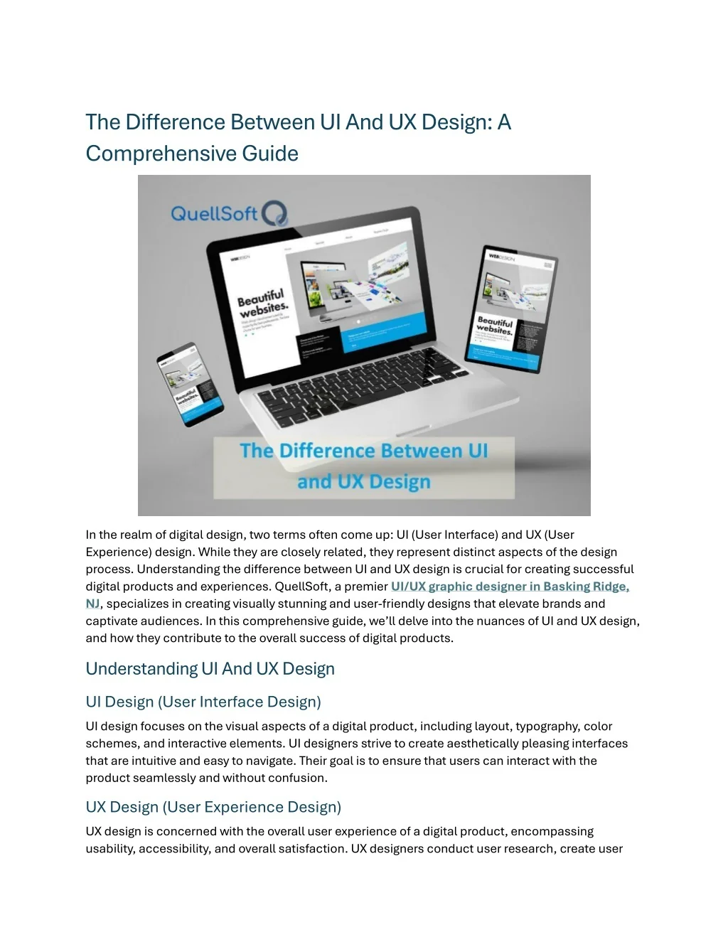 PPT - The Difference Between UI And UX Design: A Comprehensive Guide ...