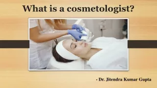 what is a cosmetologist