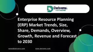 Enterprise Resource Planning (ERP) Market