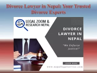 Divorce Lawyer in Nepal Your Trusted Divorce Experts