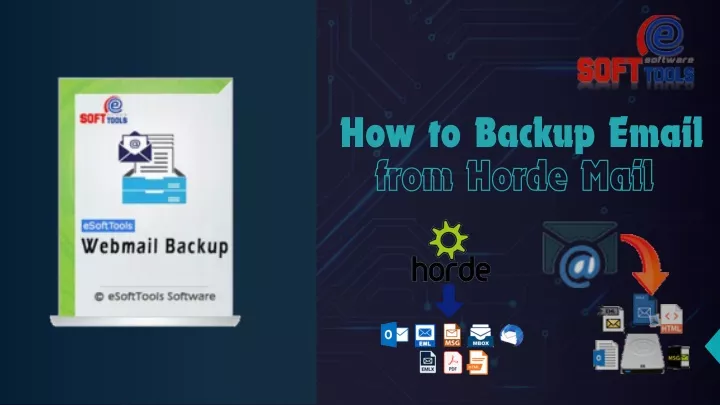 how to backup email from horde mail