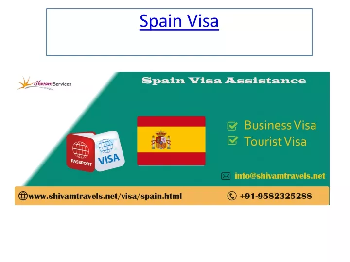 spain visa