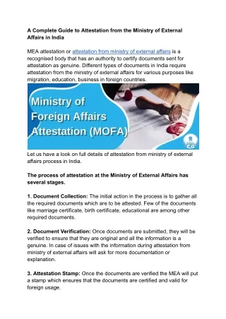 A Complete Guide to Attestation from the Ministry of External Affairs in India.docx
