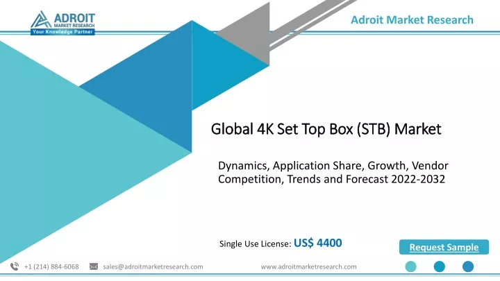 global 4k set top box stb market