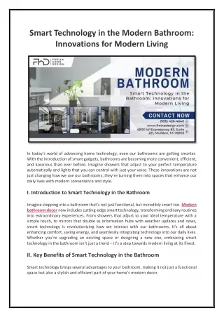 Modern Bathroom Design company in Mcallen - freixadesign