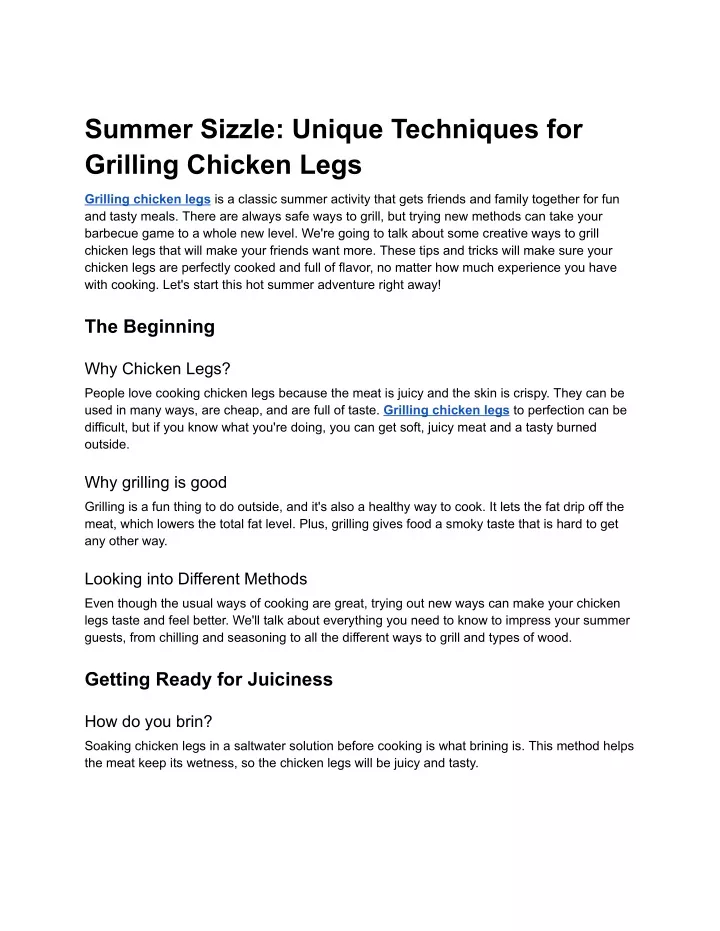 summer sizzle unique techniques for grilling