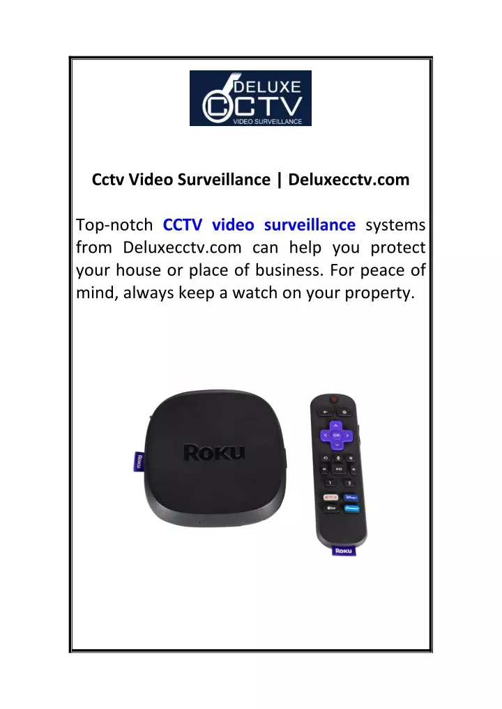 cctv video surveillance deluxecctv com