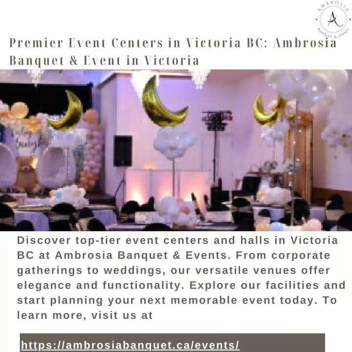 premier event centers in victoria bc ambrosia