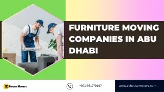 furniture moving companies in abu dhabi