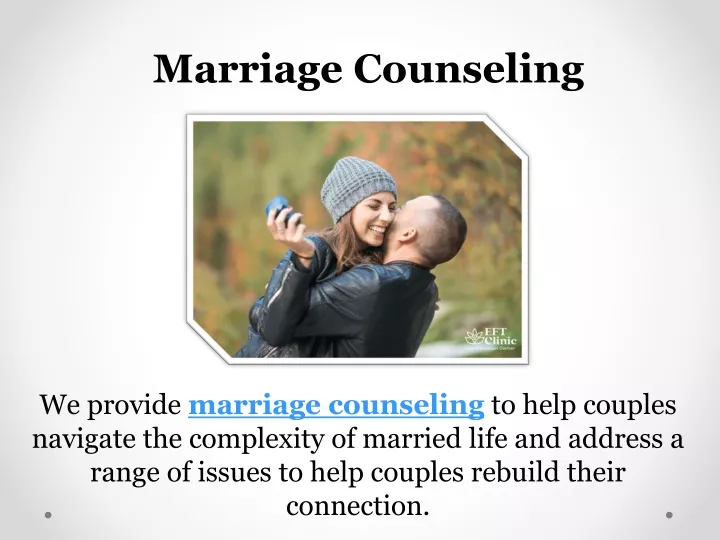 marriage counseling