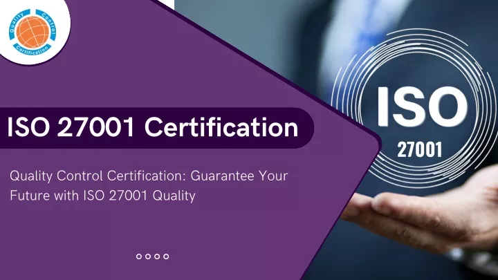 iso 27001 certification