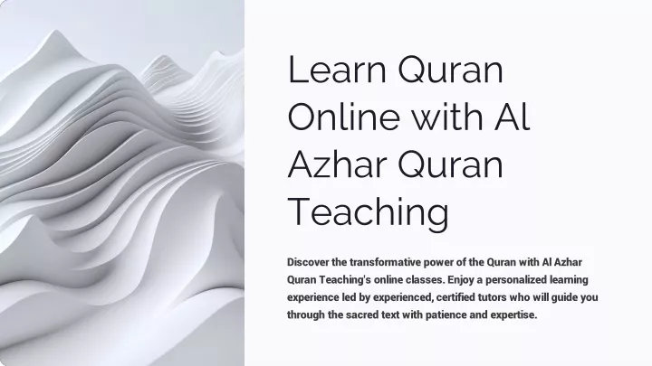 learn quran online with al azhar quran teaching