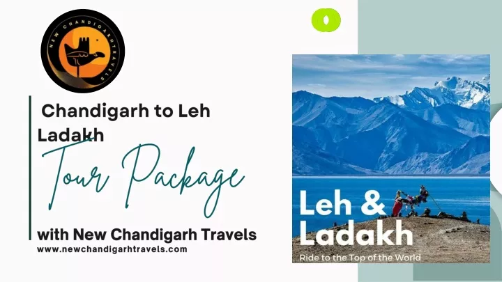 chandigarh to leh ladakh