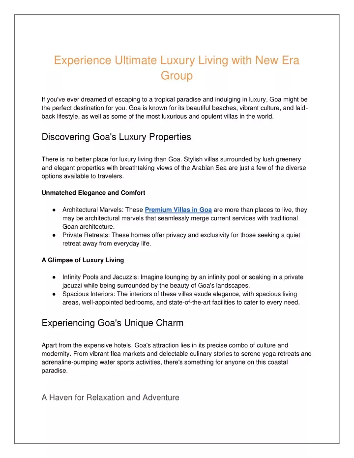 experience ultimate luxury living with