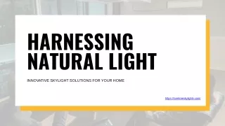 harnessing natural light