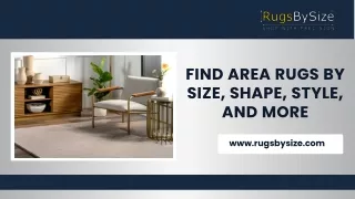 Find Area Rugs by Size, Shape, Style, and More