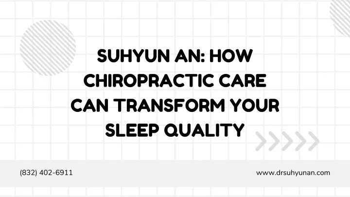 suhyun an how chiropractic care can transform